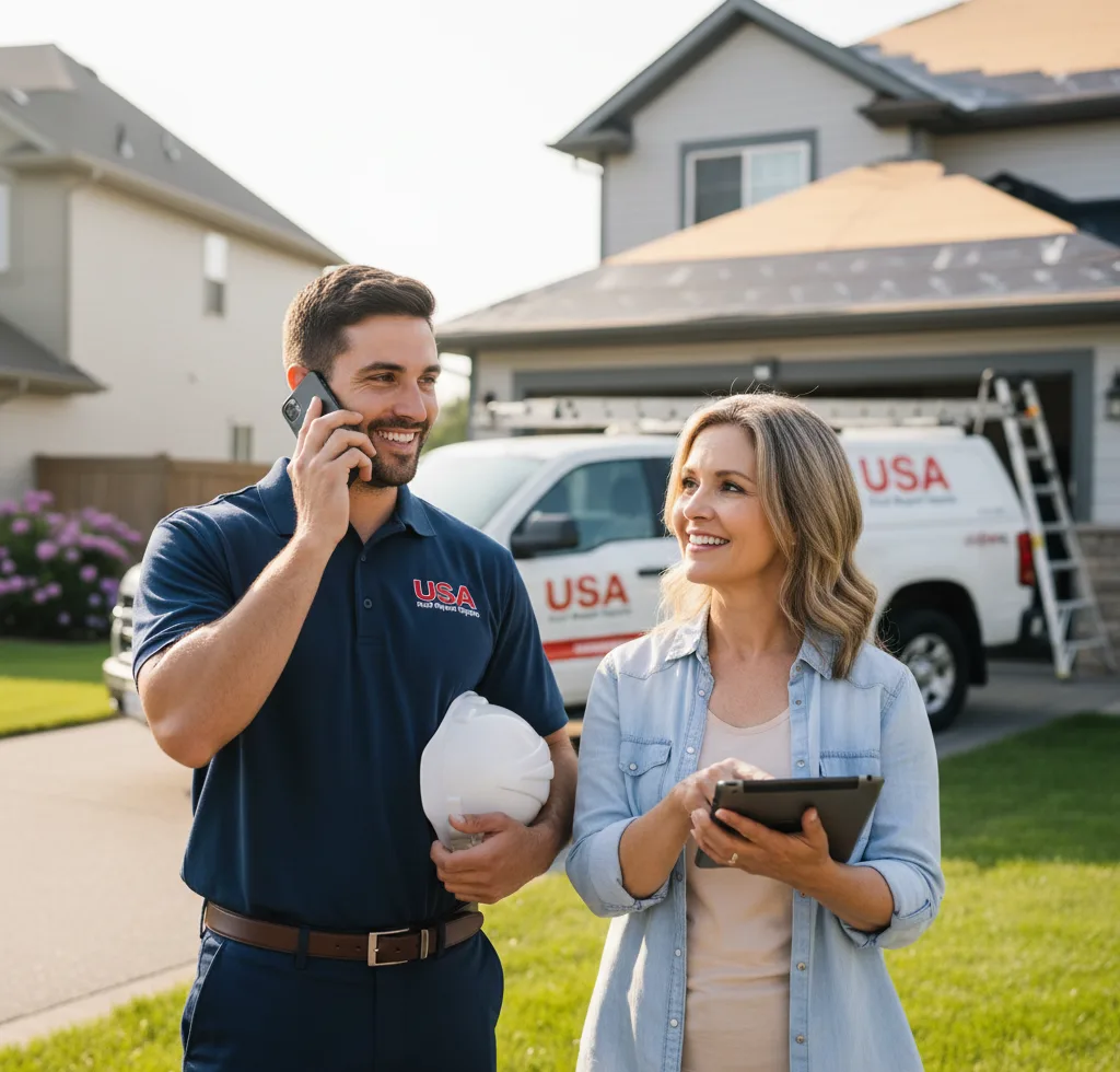 USA Roof Repair Experts customer support in South Portland